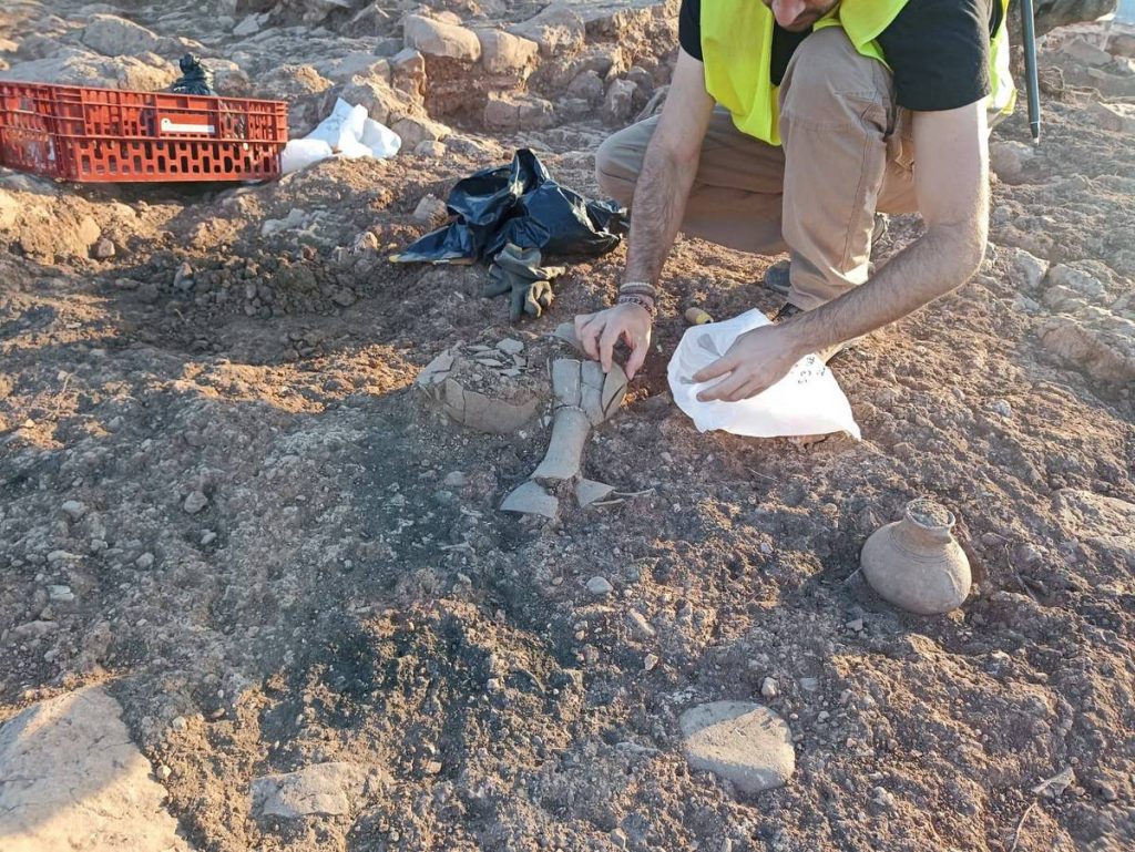 Materials andalusins documentats al Poblat de Sant Josep, campanya de 2025