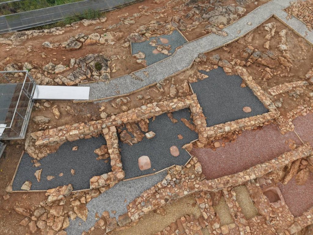 Estructures en ús en època andalusina, sector 2, campanya de 2019.