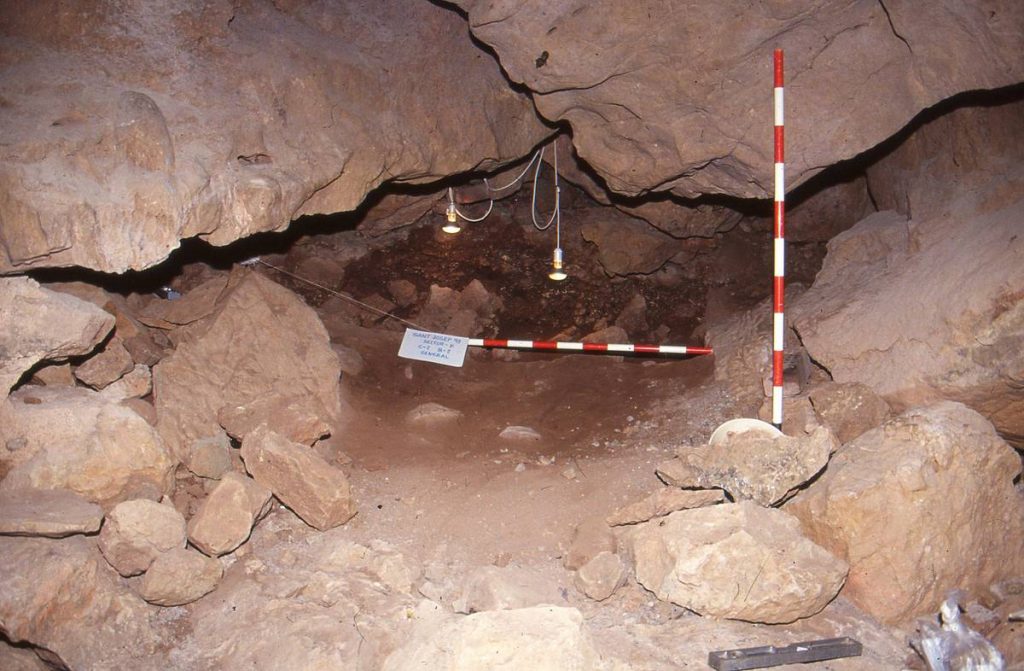 Fotografia campanya d’excavació de 1993, sector B