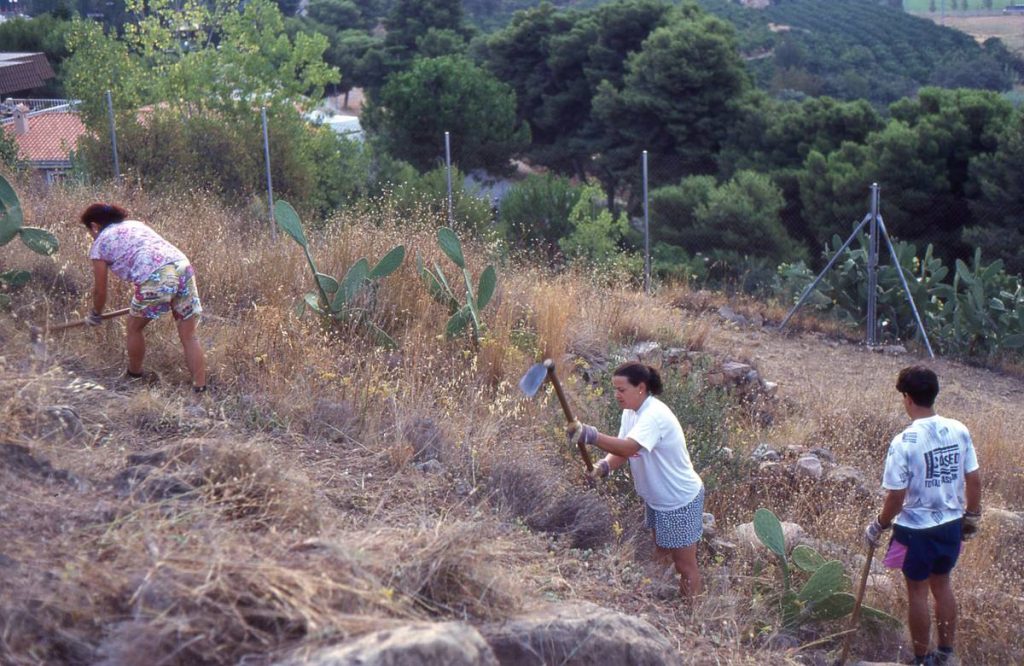  Campanya d'excavació arqueològica de 1997.