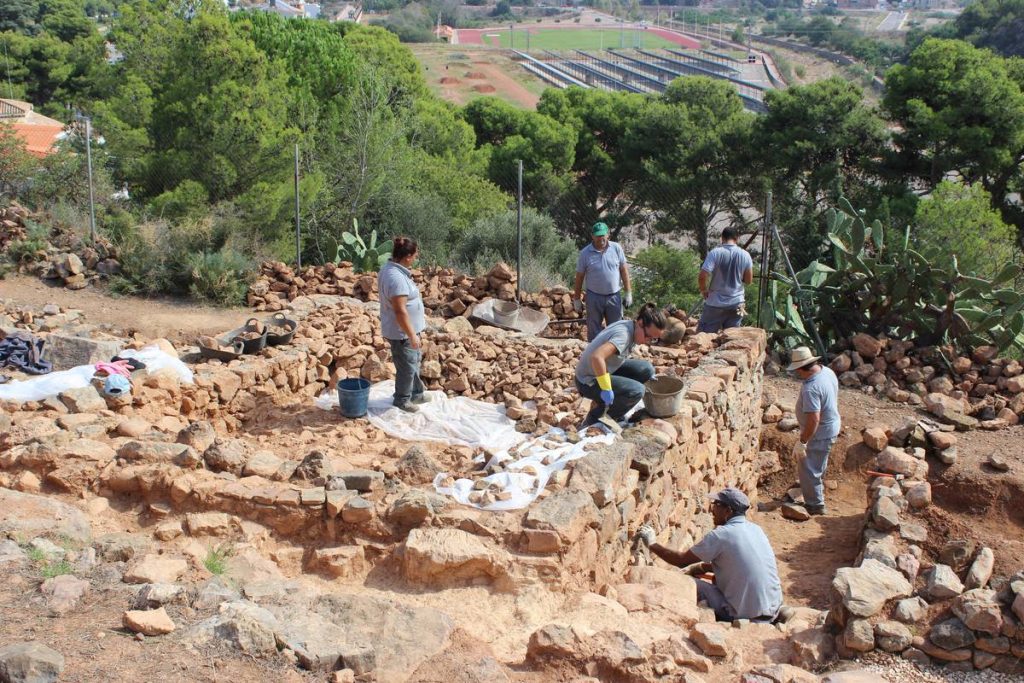 Campanya d'excavació arqueològica de 2014.