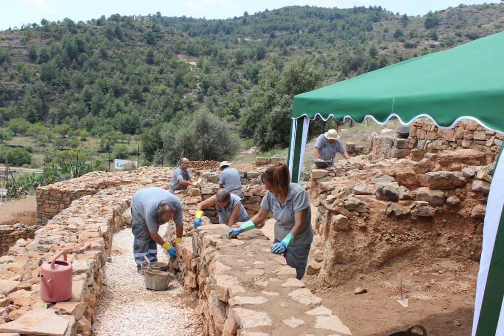 Campanya d'excavació arqueològica de 2016.