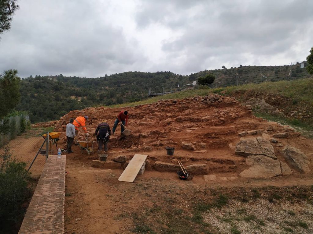 Campanya d'excavació arqueològica de 2019.