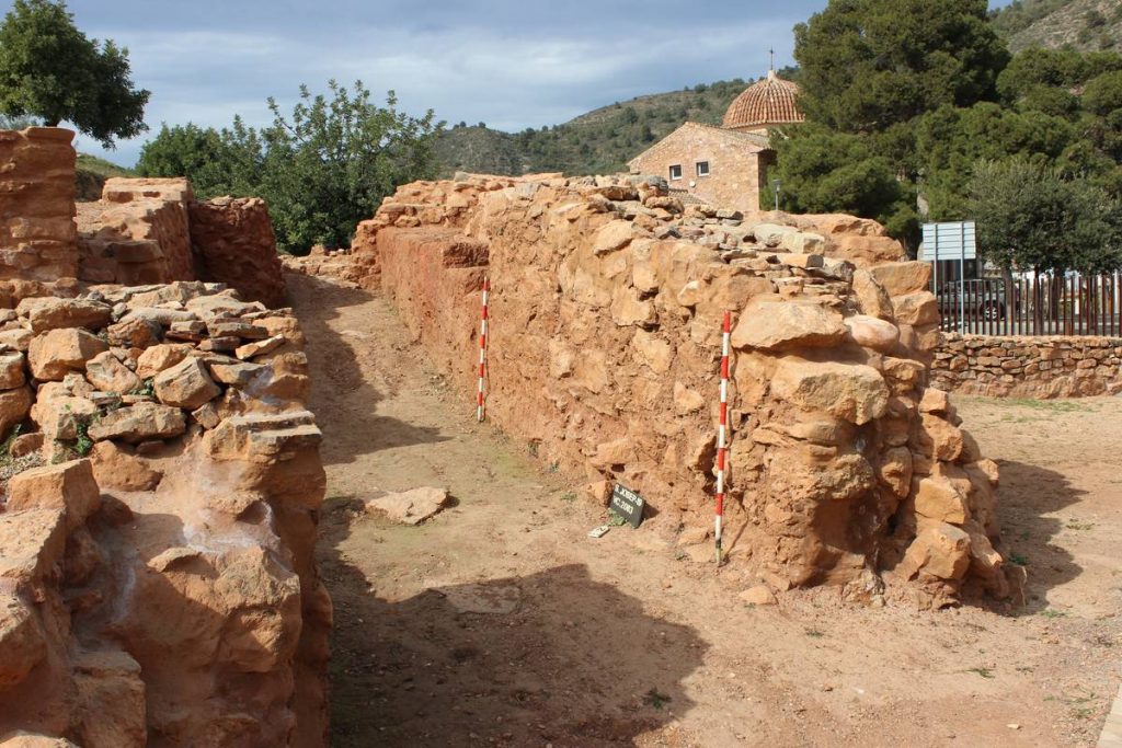 Reforç de la muralla nord en Època Romana Baix Imperial, campanya de 2019.